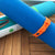 Orange Packbands SinglePack yoga strap with yoga bag