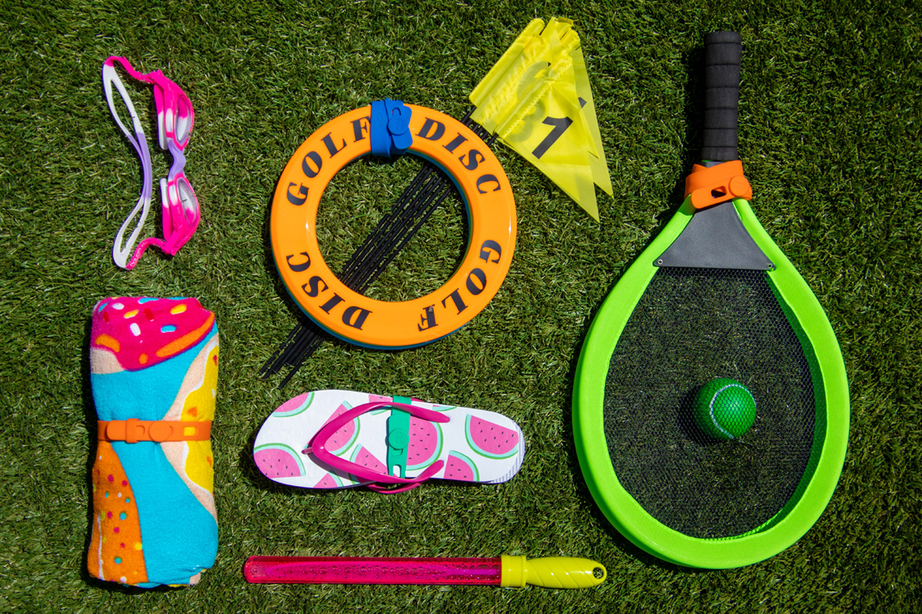 Kids' toys, games and activities get organized with Packbands 